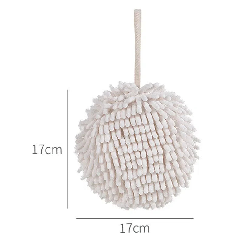 Toalhas de Mão com Pompom em Chenille - Conforto e Estilo para Sua Decoração