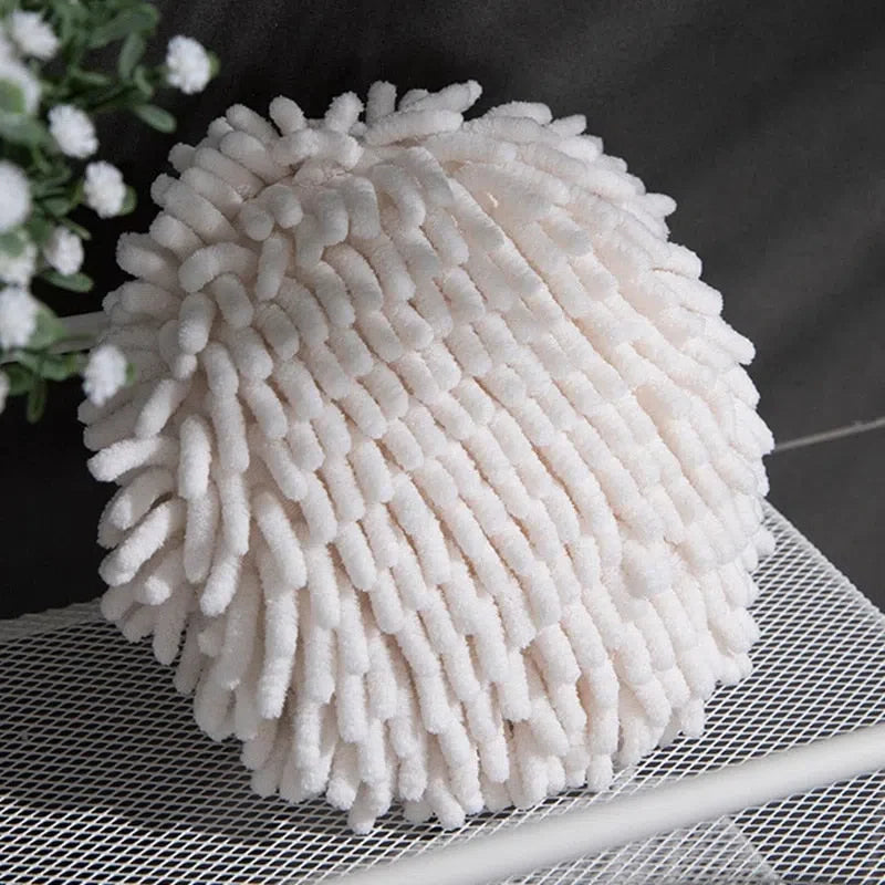 Toalhas de Mão com Pompom em Chenille - Conforto e Estilo para Sua Decoração