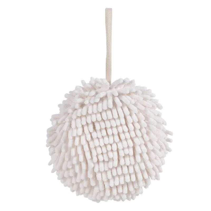 Toalhas de Mão com Pompom em Chenille - Conforto e Estilo para Sua Decoração