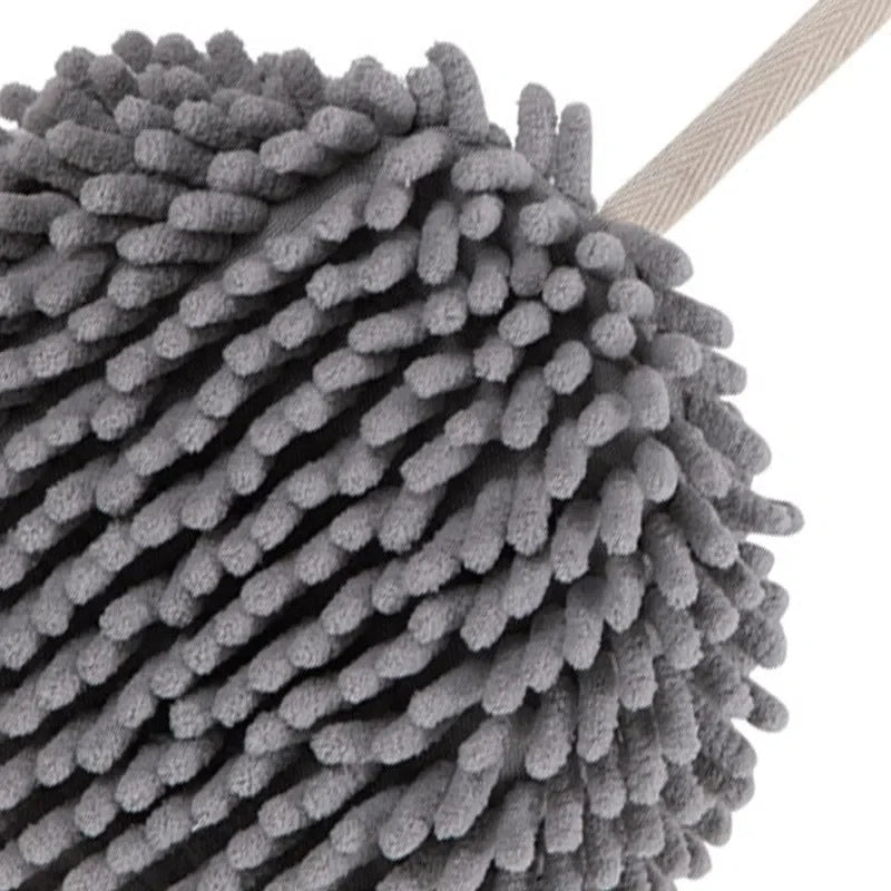 Toalhas de Mão com Pompom em Chenille - Conforto e Estilo para Sua Decoração