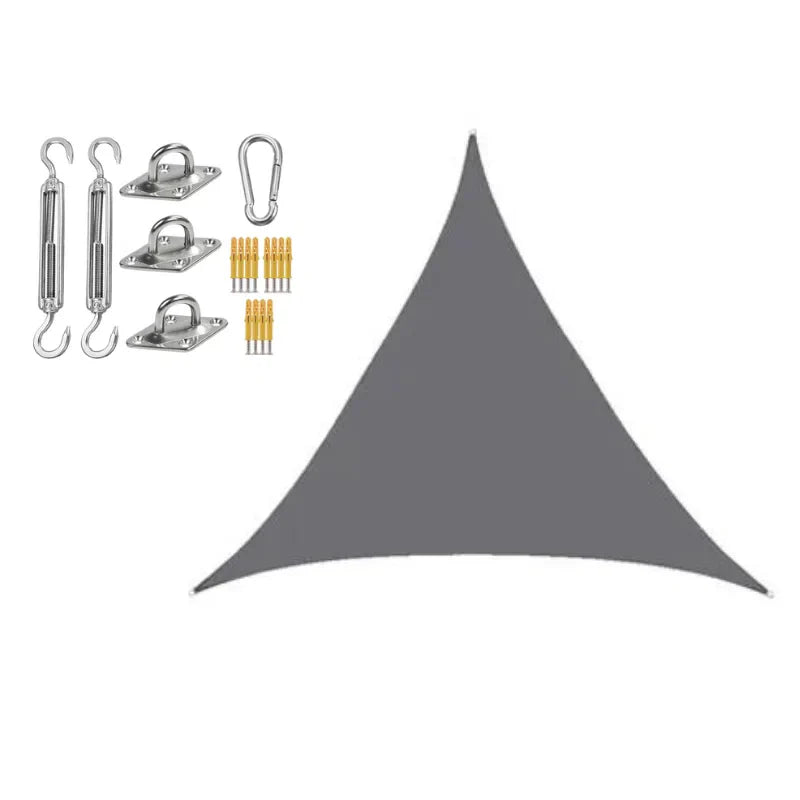 Toldo Impermeável Triangular para Proteção de Área Externa