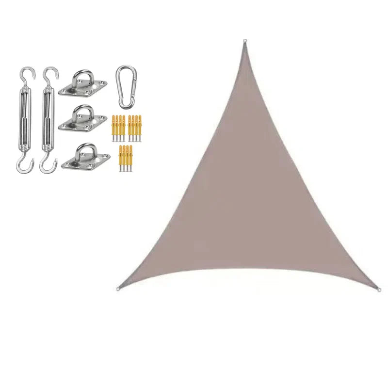 Toldo Impermeável Triangular para Proteção de Área Externa