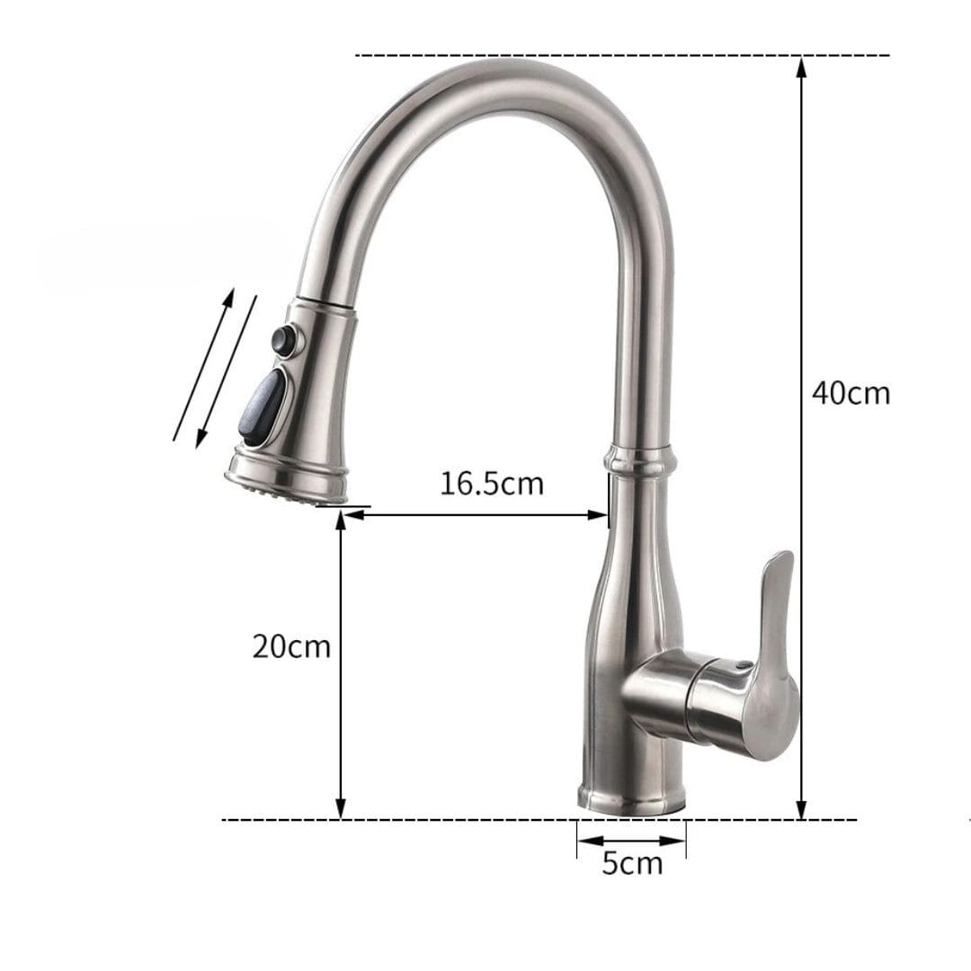 Torneira Elétrica Inteligente para Cozinha com Controle Touch