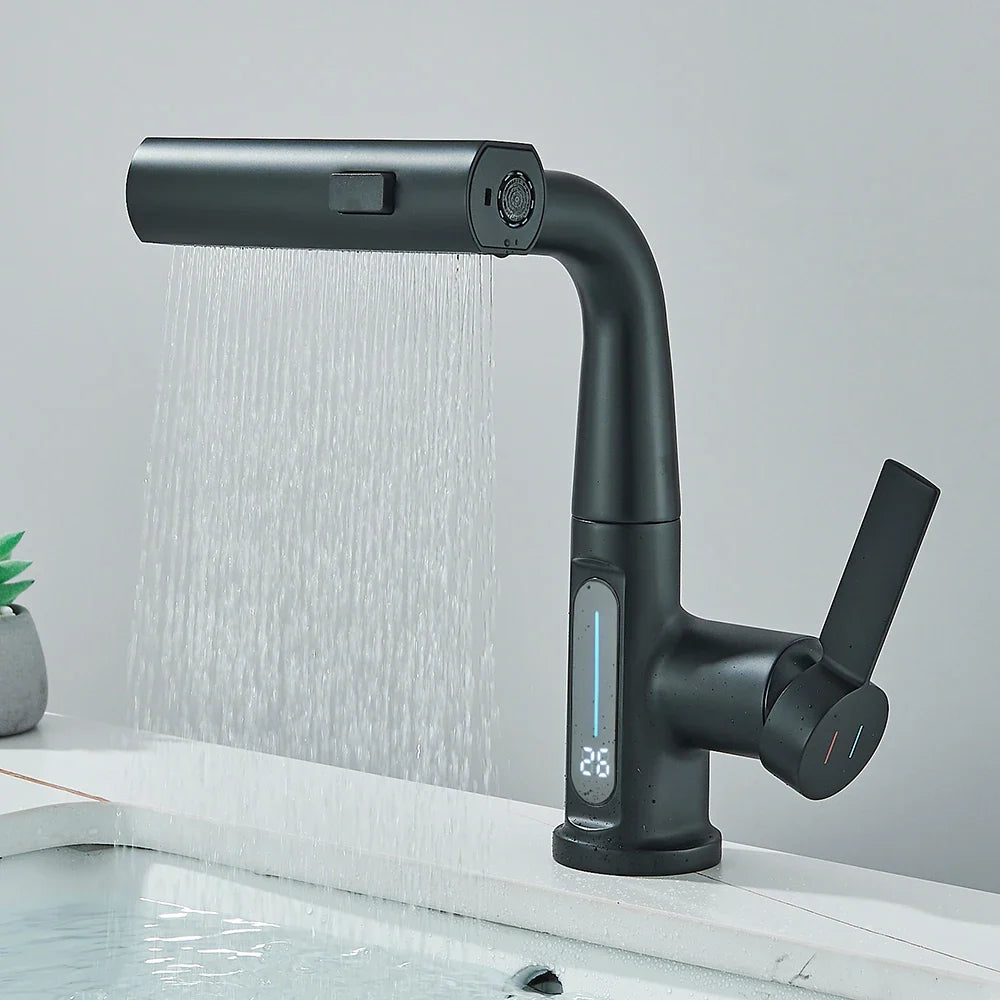 Torneira Gourmet Digital com Sensor de Temperatura e Controle de Fluxo