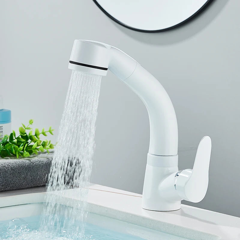 Torneira Gourmet Extensível para Banheiro Zenith - Design Moderno e Funcional