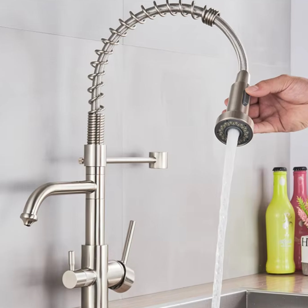 Torneira Gourmet Monocomando com Filtro para Cozinha Neptunus