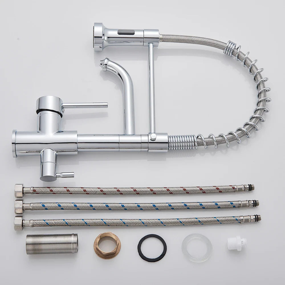 Torneira Gourmet Monocomando de Cozinha com Filtro Integrado