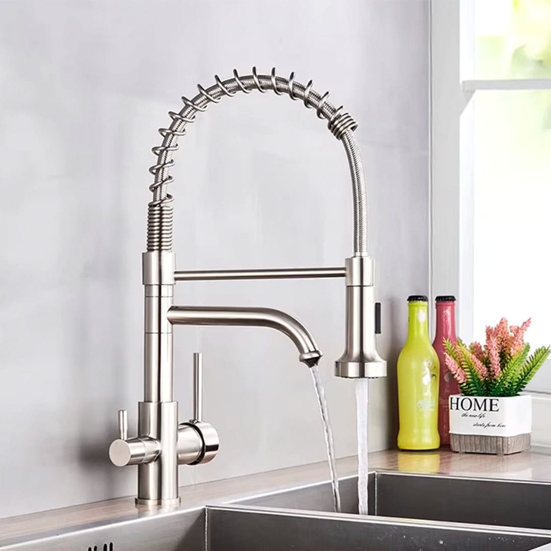 Torneira Gourmet Monocomando de Cozinha com Filtro Integrado