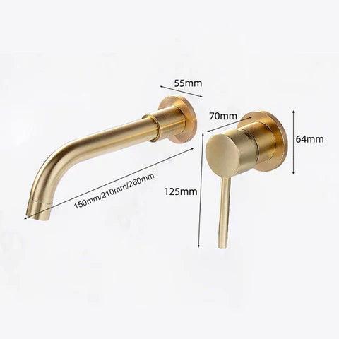 Torneira Gourmet Monocomando para Banheiro - Modelo Heritage