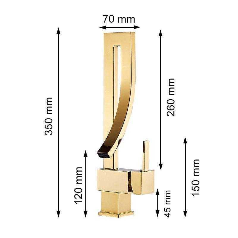 Torneira Gourmet Monocomando para Banheiro - Modelo Lyon