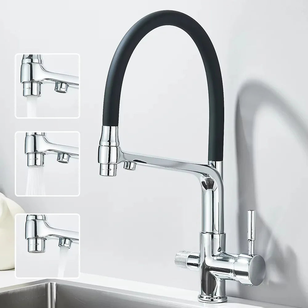 Torneira Gourmet Monocomando para Cozinha Fresh com Design Moderno