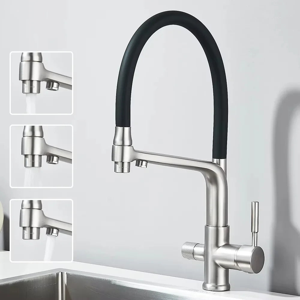 Torneira Gourmet Monocomando para Cozinha Fresh com Design Moderno