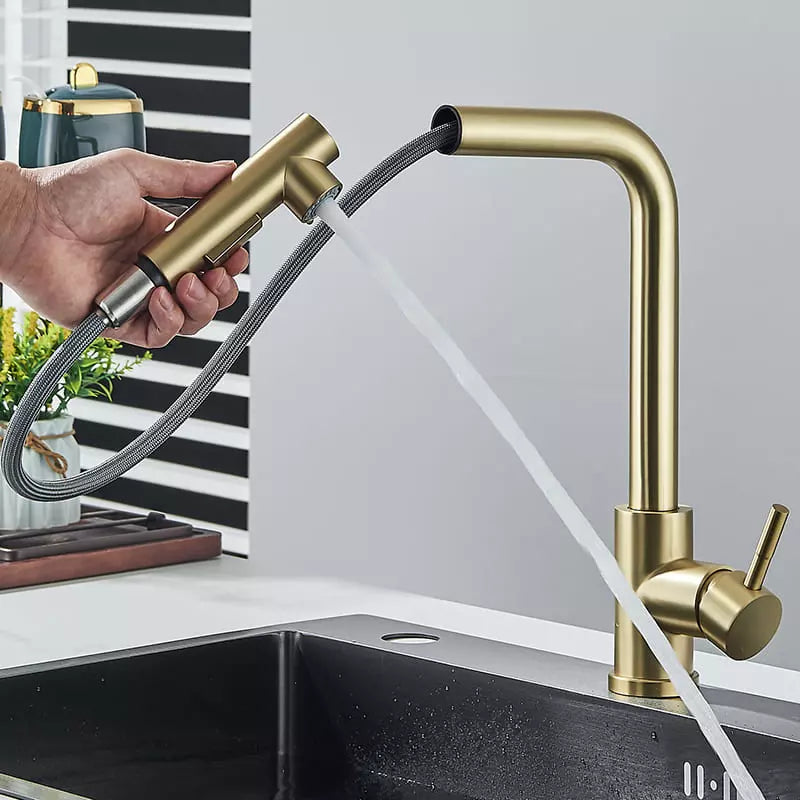 Torneira Gourmet Retrátil 360º Monocomando para Cozinha