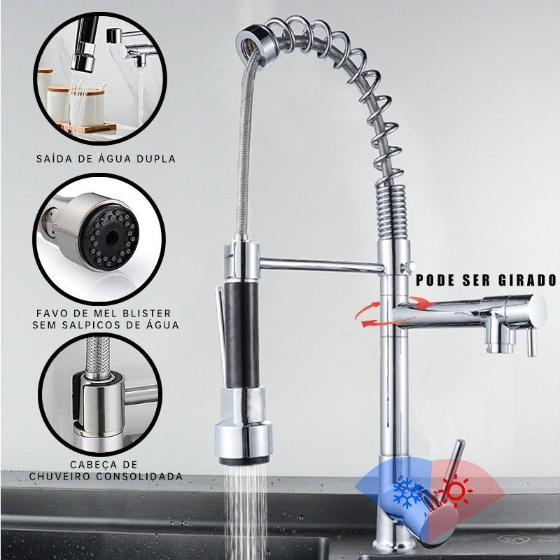 Torneira Gourmet para Cozinha - Modelo Valentina