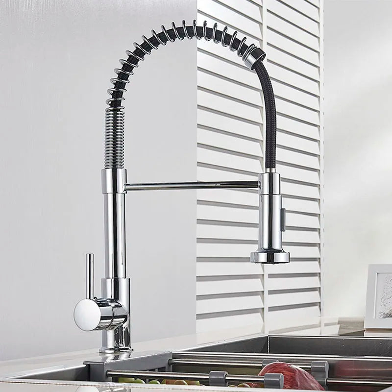 Torneira Gourmet para Cozinha com Extensão para Água Quente e Fria