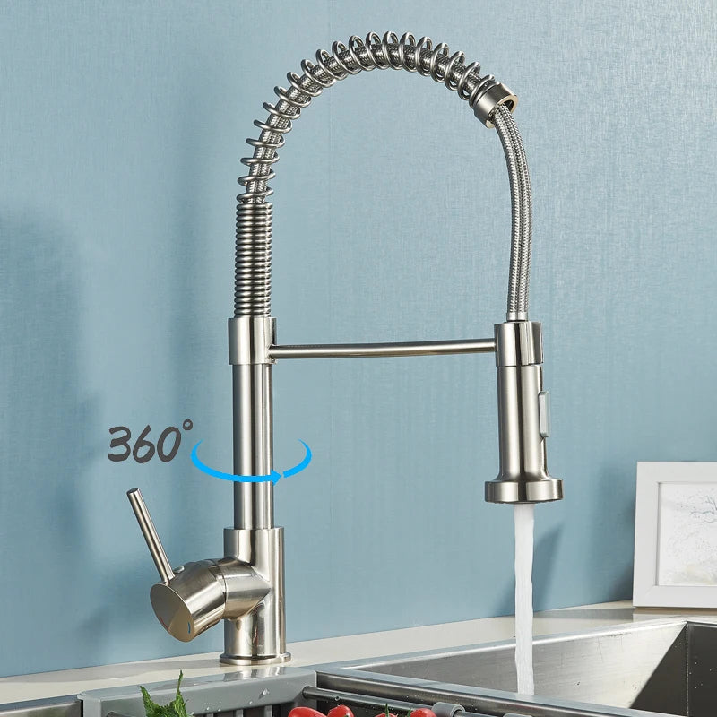 Torneira Gourmet para Cozinha com Extensão para Água Quente e Fria