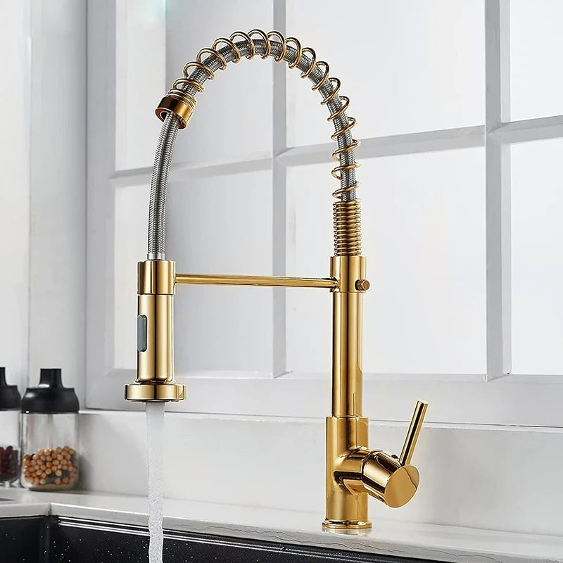 Torneira Gourmet para Cozinha com Extensão para Água Quente e Fria