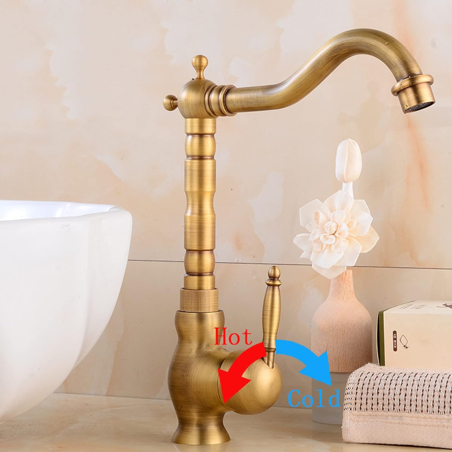 Torneira Monocomando Banheiro Estilo Antique - Design Elegante e Funcional