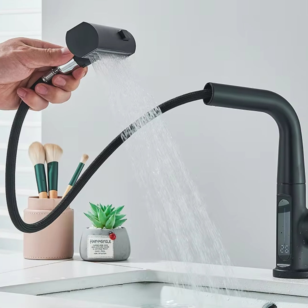 Torneira Monocomando Digital Cascata para Banheiro - Design Moderno e Funcional