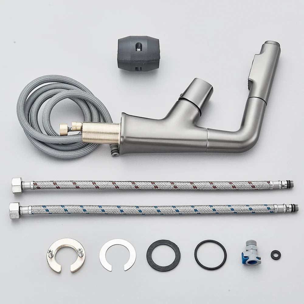 Torneira Monocomando Gourmet Extensível para Banheiro - Modelo Angel