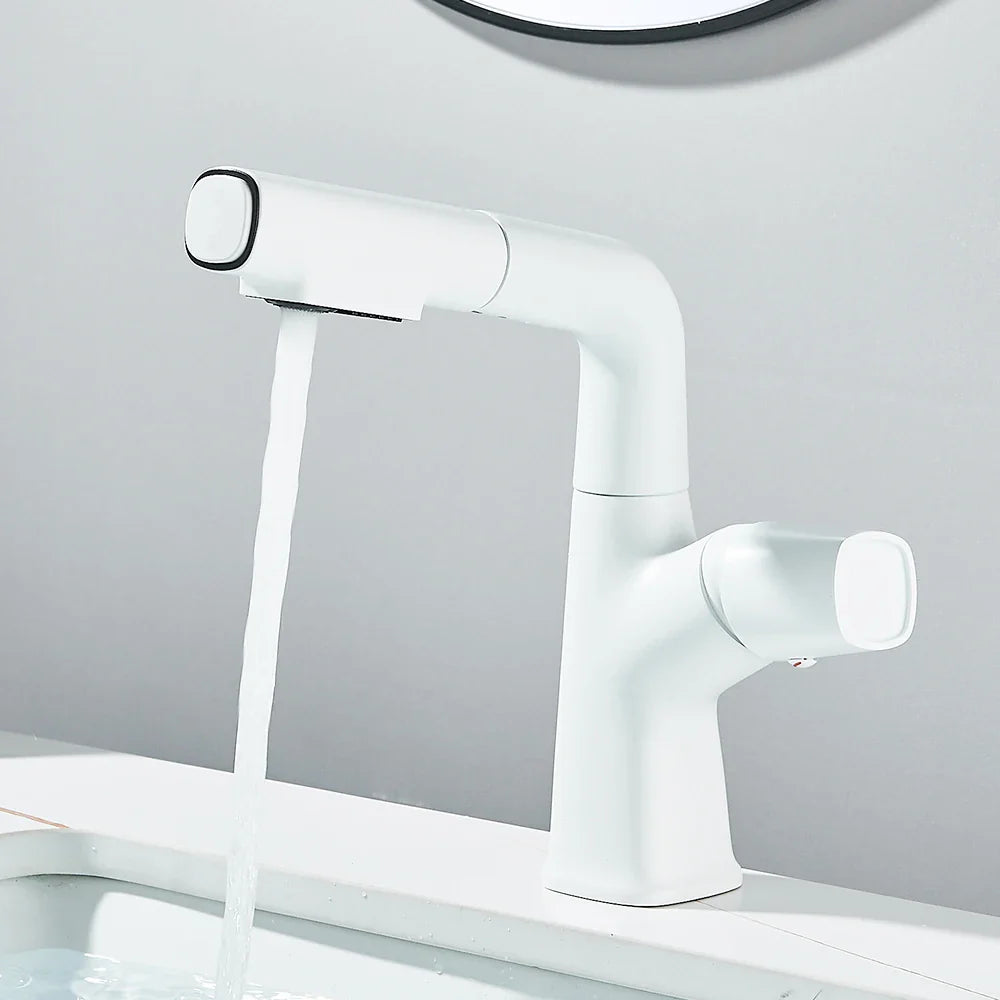 Torneira Monocomando Gourmet Extensível para Banheiro - Modelo Angel