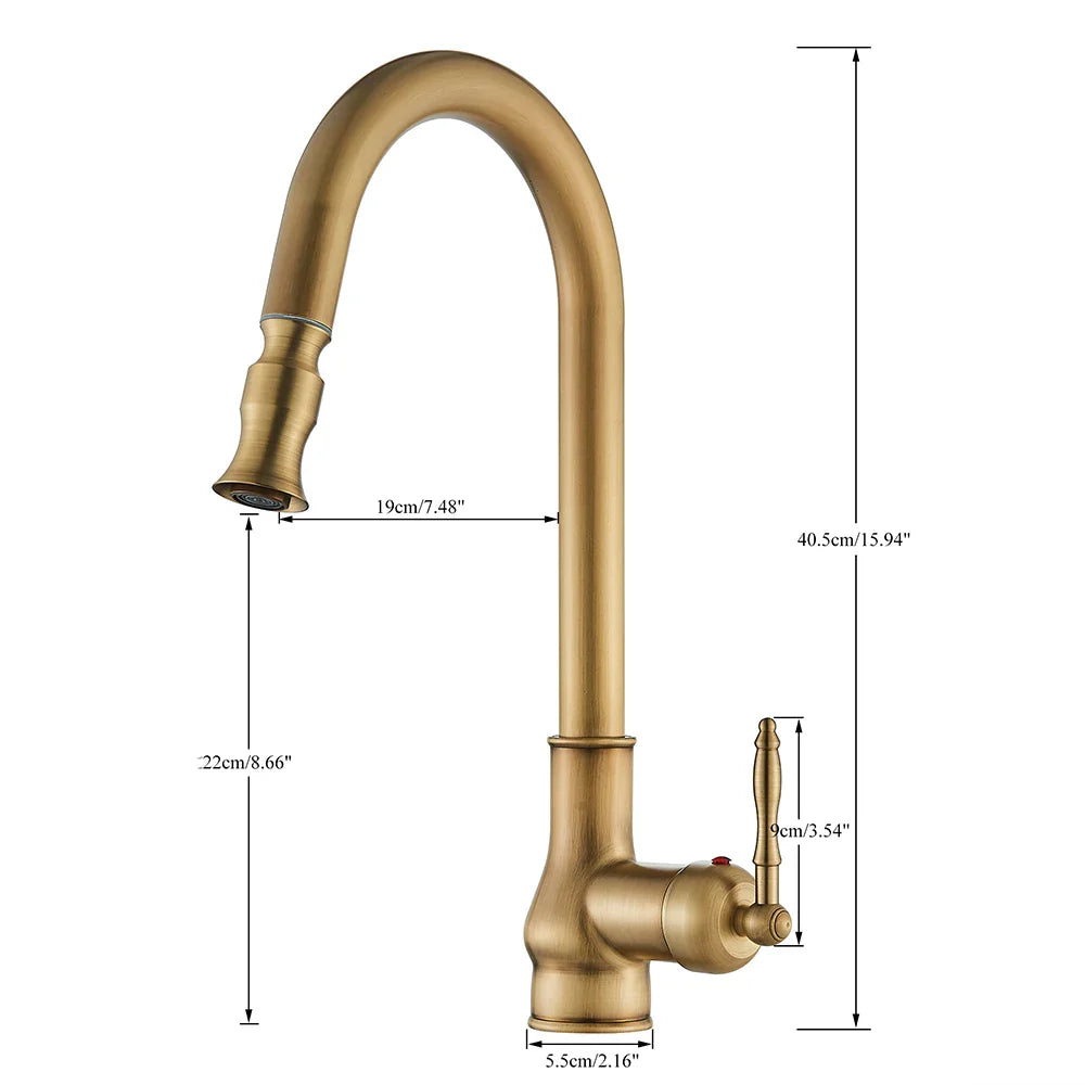 Torneira Monocomando Gourmet para Cozinha - Modelo Lumina