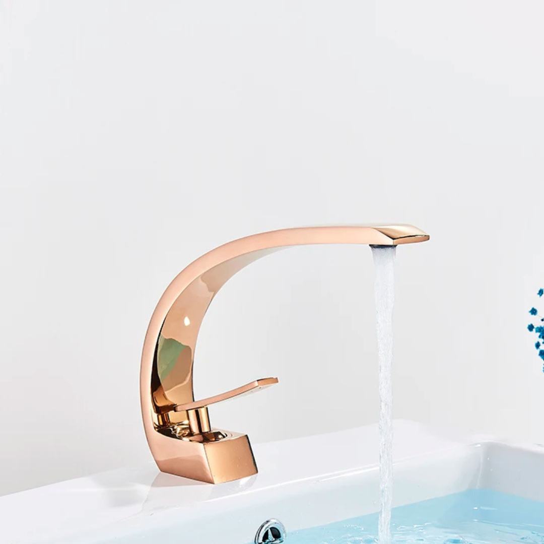 Torneira Monocomando Luxuosa para Banheiro - Design Moderno e Funcional