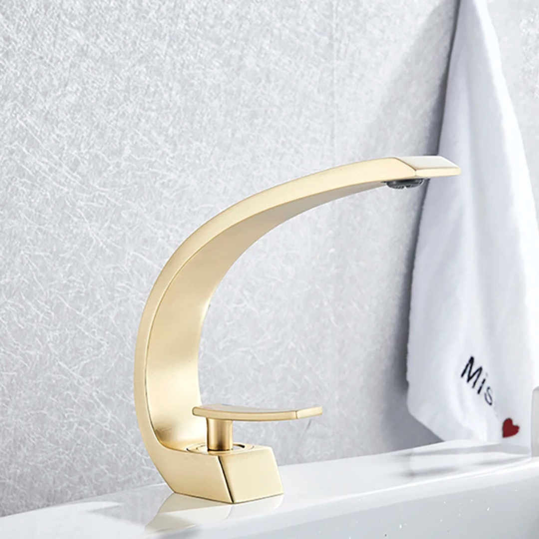 Torneira Monocomando Luxuosa para Banheiro - Design Moderno e Funcional