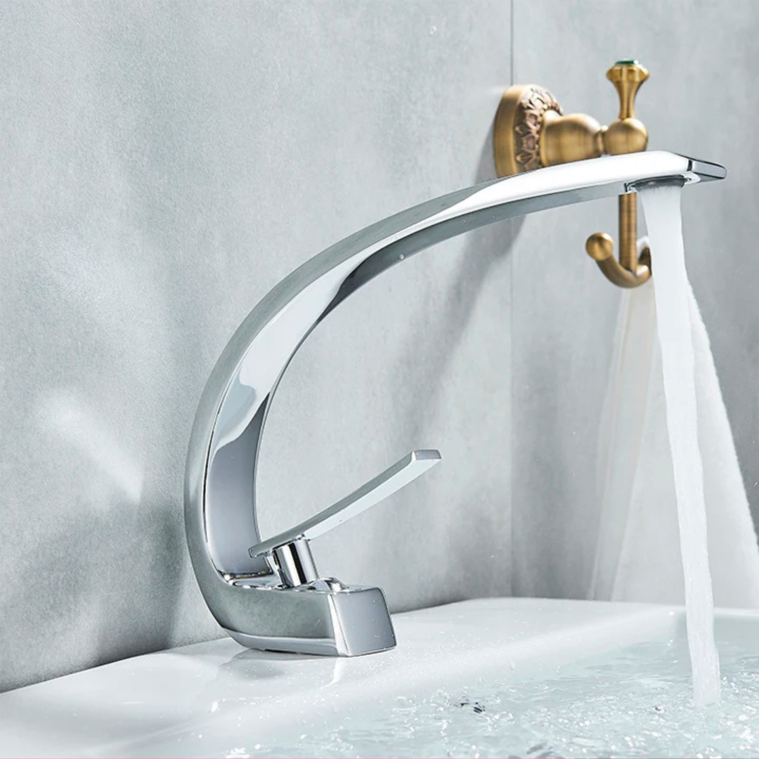 Torneira Monocomando Luxuosa para Banheiro - Design Moderno e Funcional