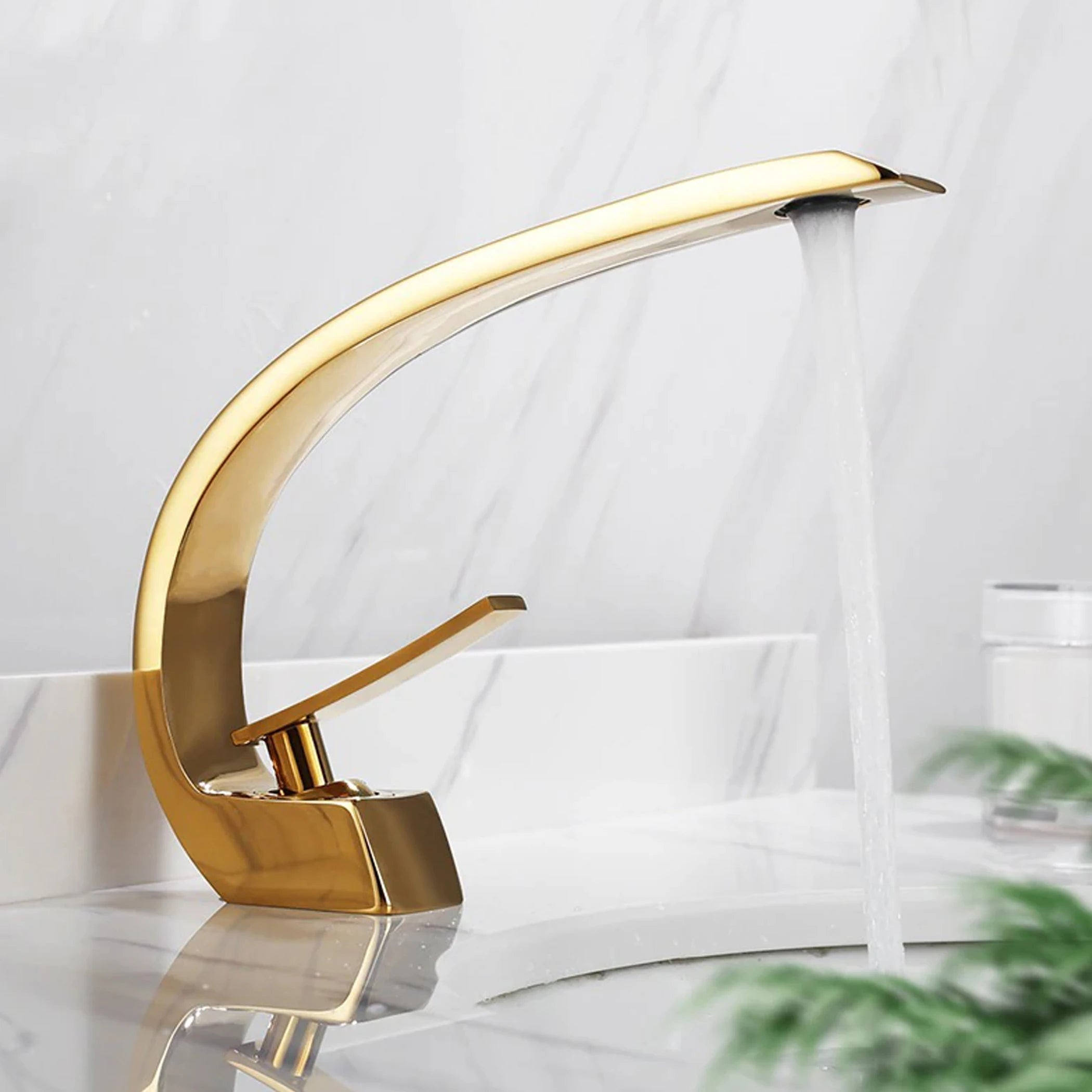 Torneira Monocomando Luxuosa para Banheiro - Design Moderno e Funcional