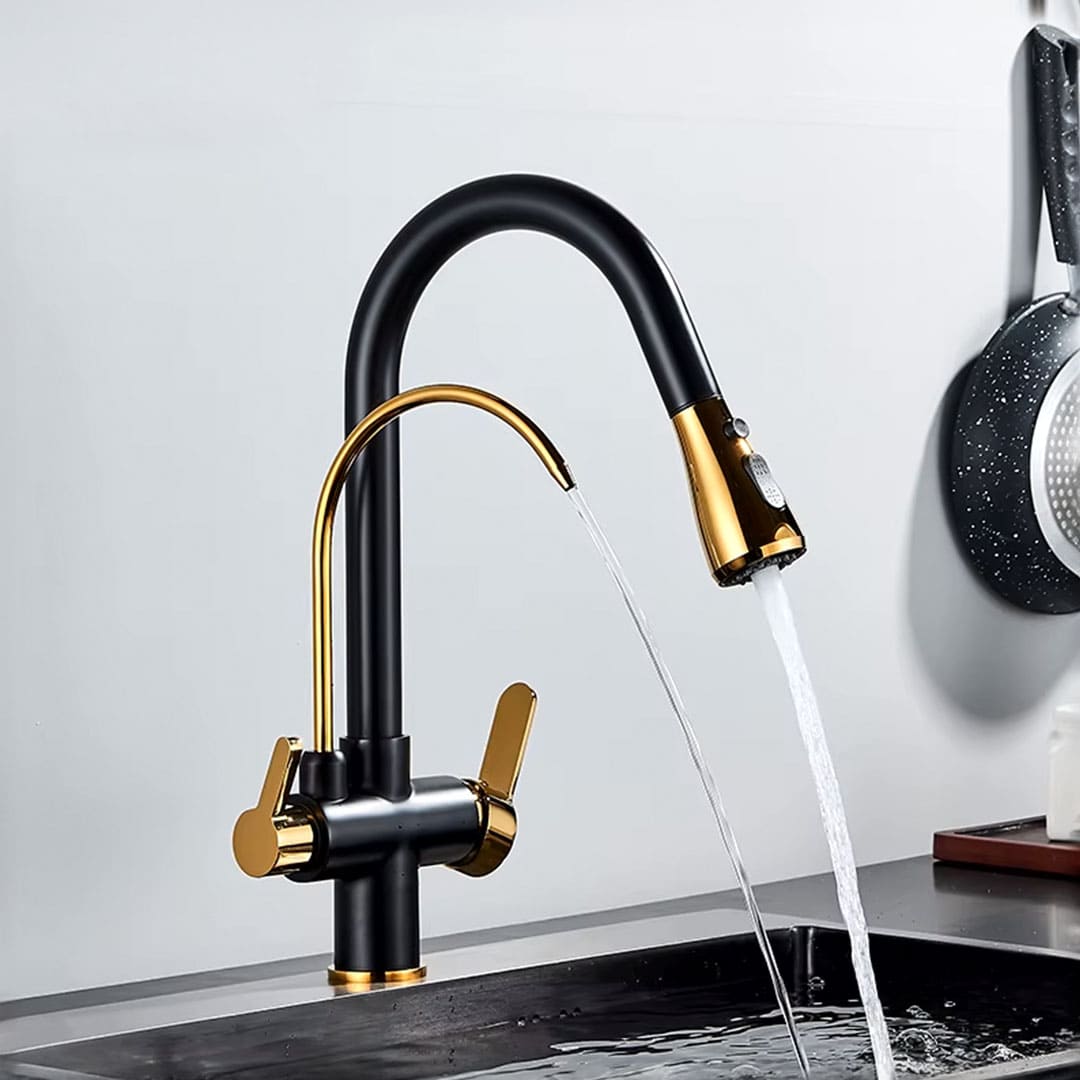 Torneira Monocomando Touch Gourmet para Cozinha com Filtro Integrado