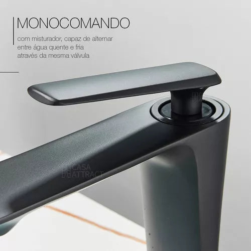 Torneira Monocomando para Banheiro - Modelo Monapoli