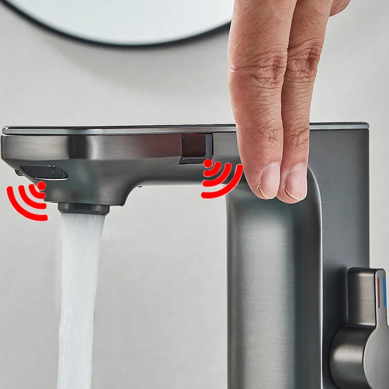 Torneira Monocomando para Banheiro com Sensor Elétrico - Modelo Moddy