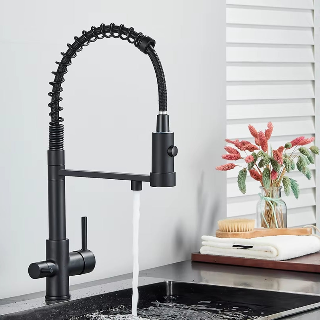 Torneira de Cozinha Gourmet Monocomando com Filtro de Água