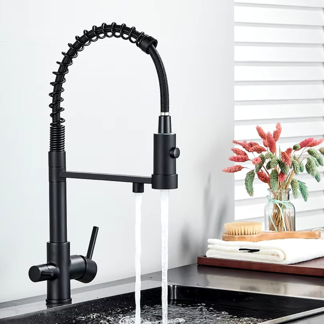 Torneira de Cozinha Gourmet Monocomando com Filtro de Água