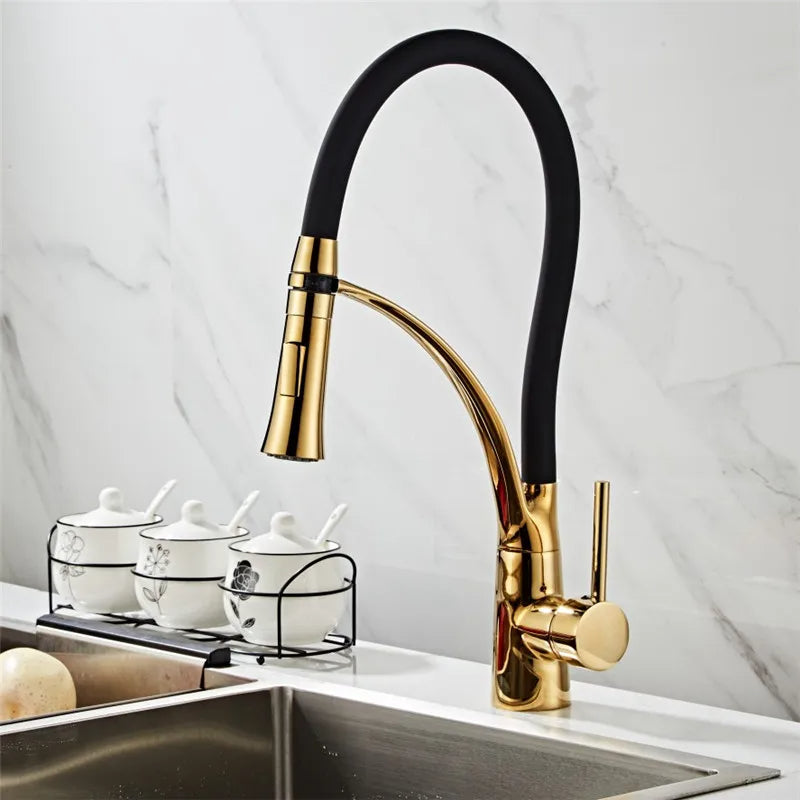 Torneira de Cozinha Napoli - Misturador de Água Fria e Quente