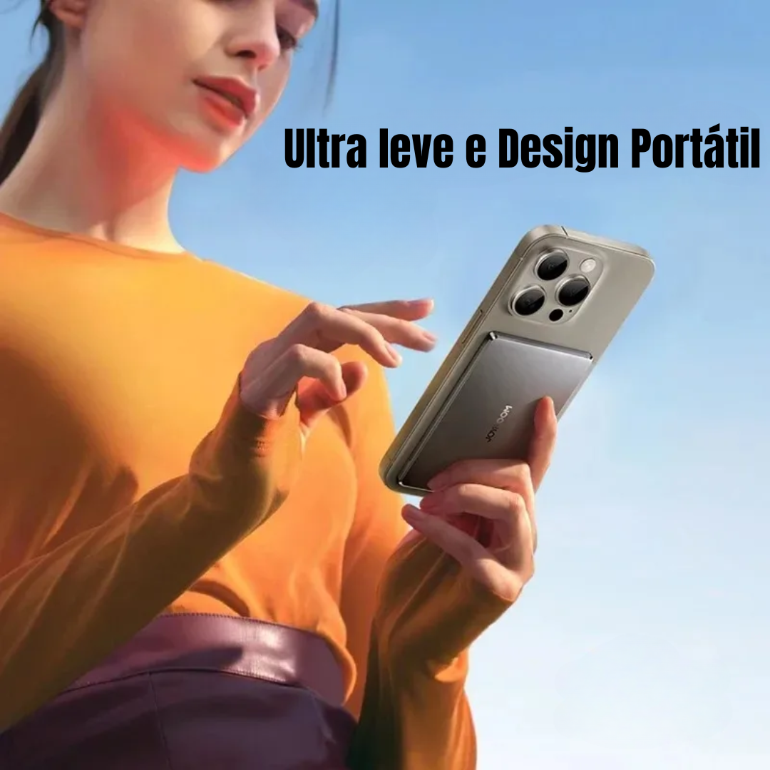 Ultra Slim Minimalist Power Bank - Portable Charger with High Capacity