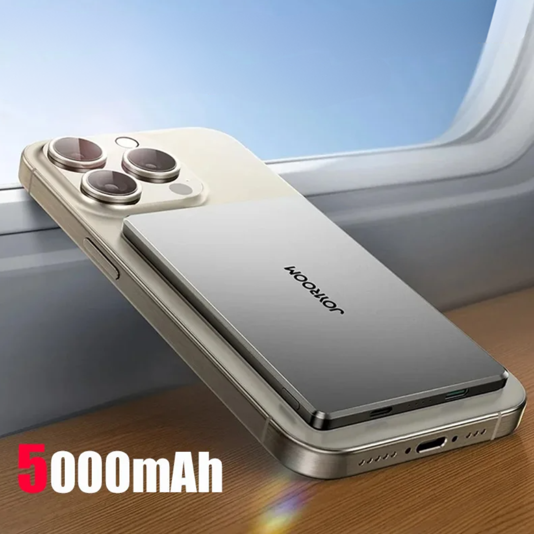 Ultra Slim Minimalist Power Bank - Portable Charger with High Capacity