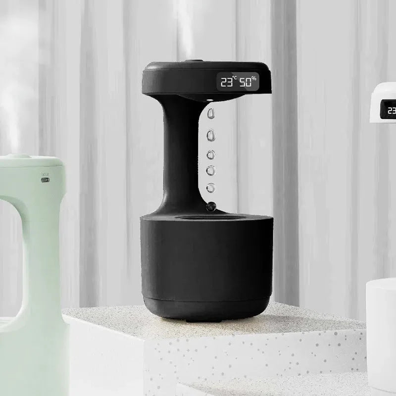 Umidificador Antigravidade 800ml Recarregável - Ideal para Ambientes