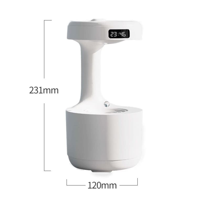 Umidificador e Difusor de Ar Ultrassônico Antigravidade - Aromaterapia e Purificação do Ar
