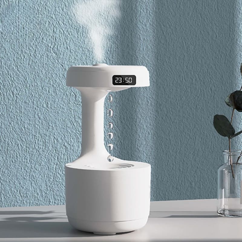 Umidificador e Difusor de Ar Ultrassônico Antigravidade - Aromaterapia e Purificação do Ar