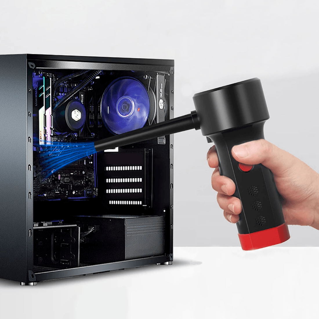 Ventilador Elétrico Air Duster Profissional com Alta Potência