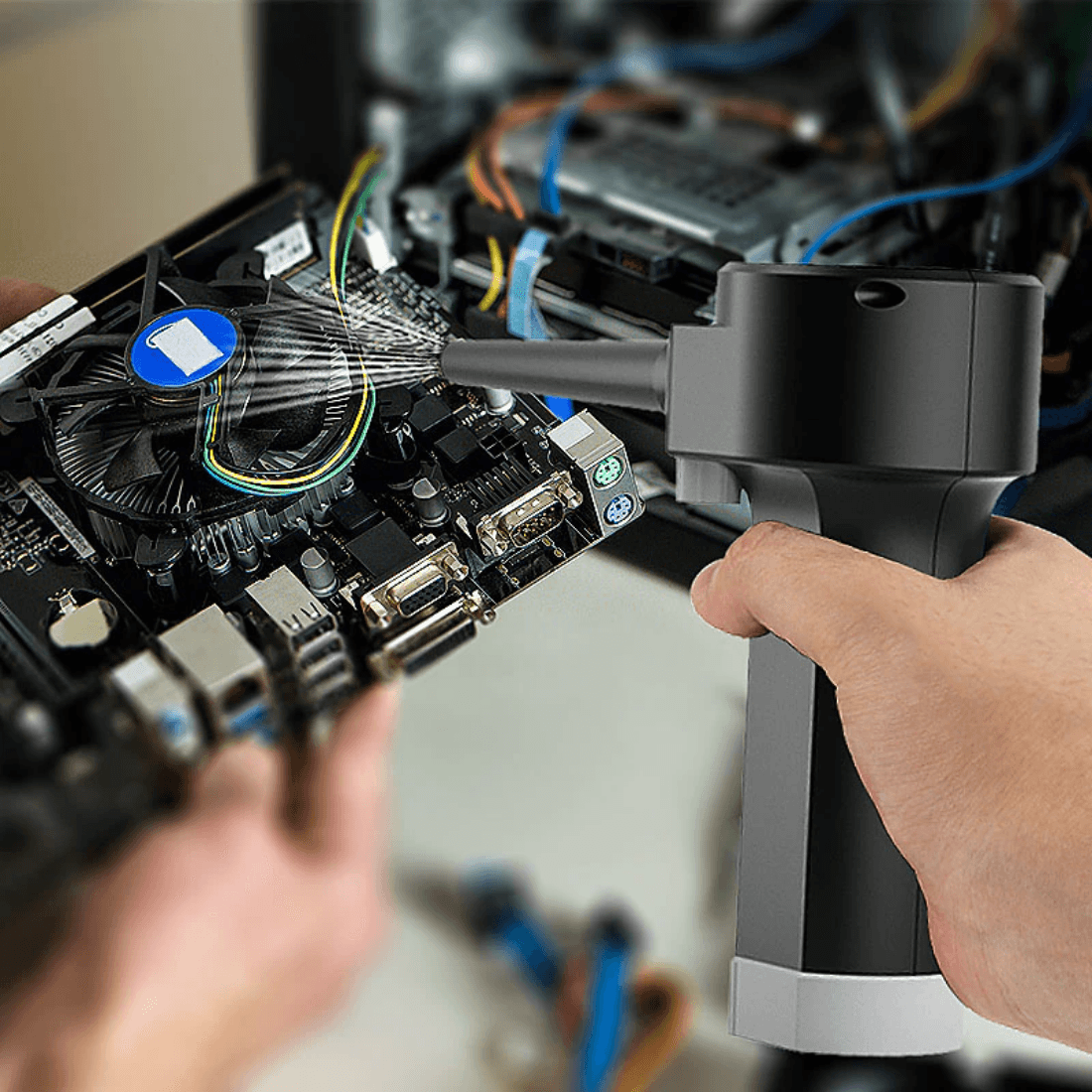 Ventilador Elétrico Air Duster Profissional com Alta Potência