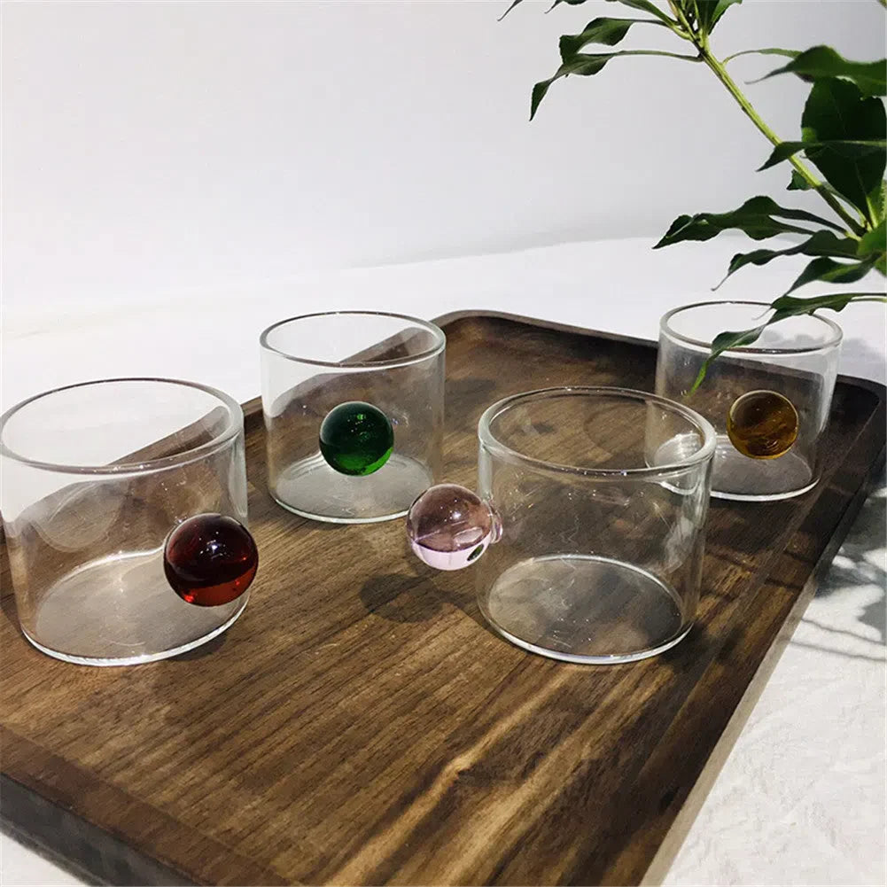 Xícara de Cerâmica com Alça de Bola - 120ml para Café ou Chá