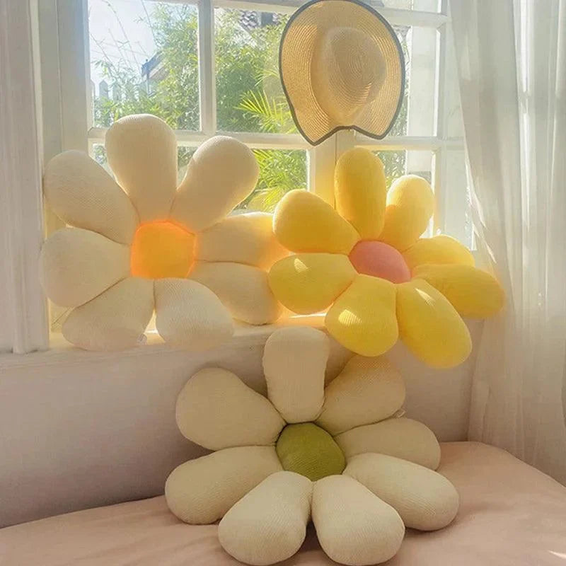 Almofadas Decorativas de Girassol para Sala e Quarto - Conforto e Estilo