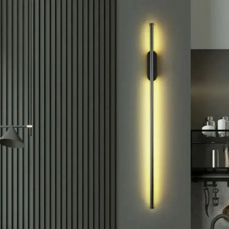Arandela de Parede Interna em Cobre com LED para Sala e Quarto - Iluminação Elegante