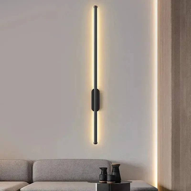 Arandela de Parede Interna em Cobre com LED para Sala e Quarto - Iluminação Elegante