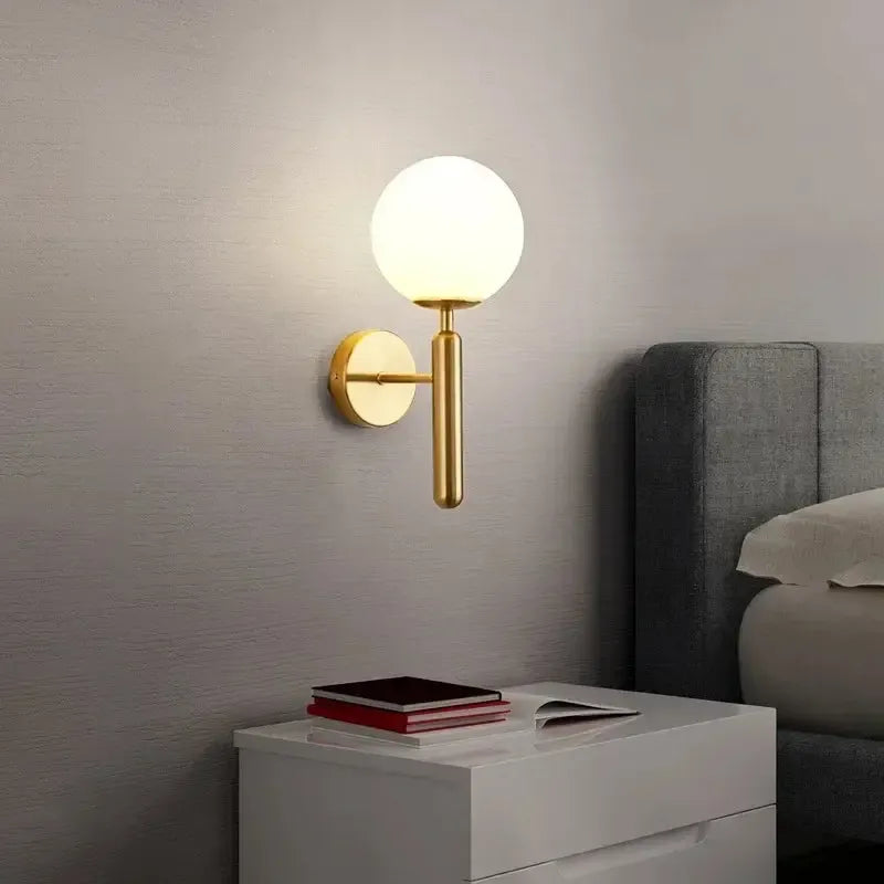 Arandela Parede Interna LED para Banheiro, Quarto e Sala - Iluminação Decorativa