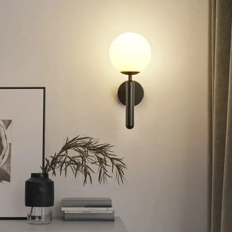 Arandela Parede Interna LED para Banheiro, Quarto e Sala - Iluminação Decorativa