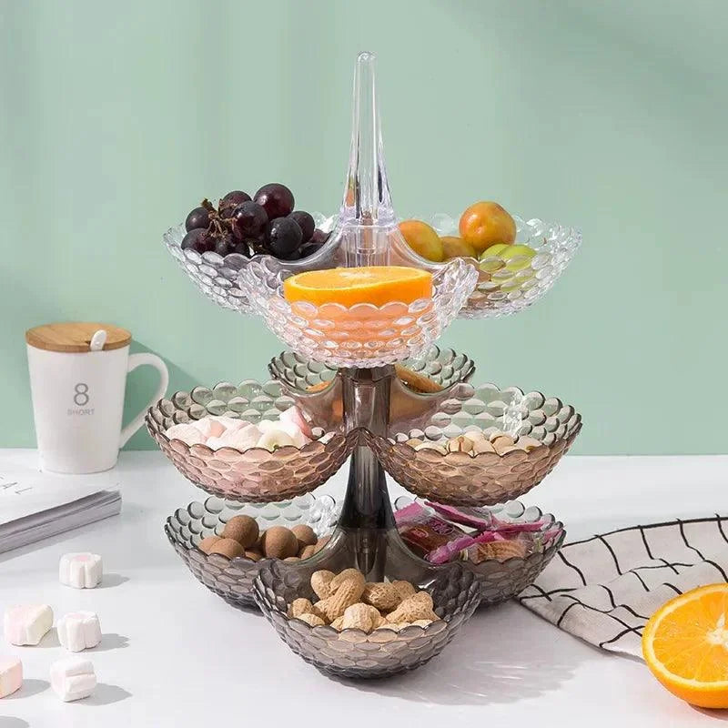 Bandeja de Frutas Multiuso Criativa Estilo Europeu - Ideal para Decoração e Servir